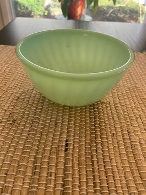 VTG Fire KingJadeite Green Mixing Bowl